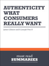 Authenticity - James Gilmore and B. Joseph Pine II (eBook)